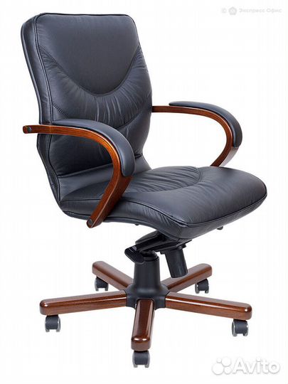 Кресло офисное Leeds Wood B