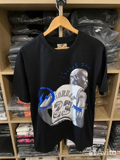 Футболка travis scott cactus jordan