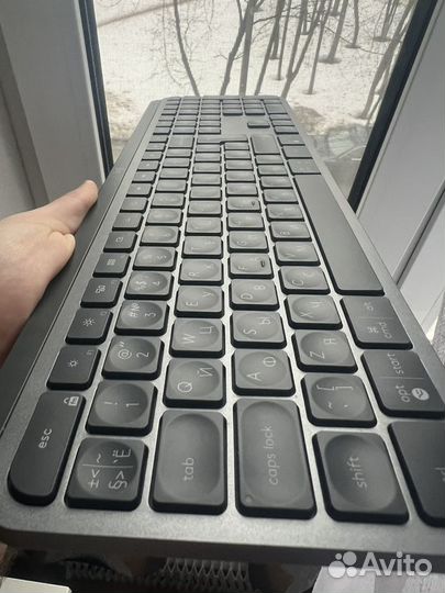 Беспроводная клавиатура logitech mx keys рст