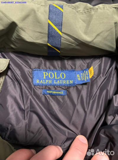 Уютный пуховик Polo Ralph Lauren для холодов