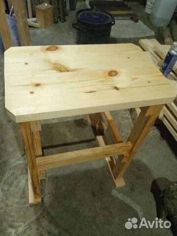 Стремянка из массива дерева