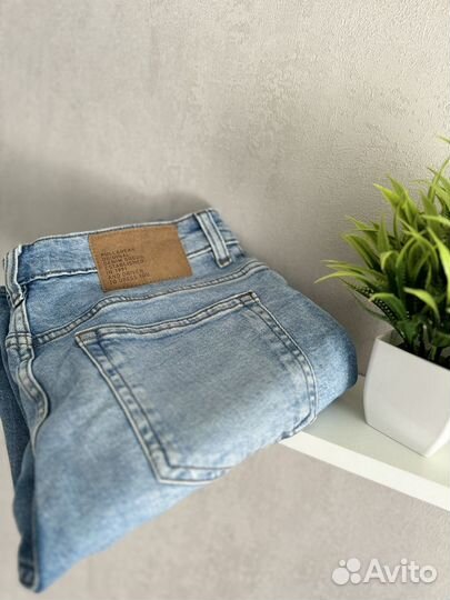 Шорты джинсовые pull and bear