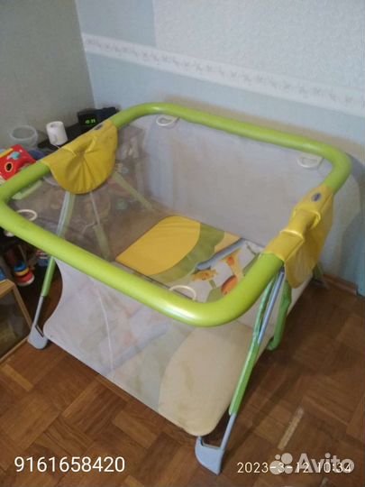 Манеж детский большой складной италия