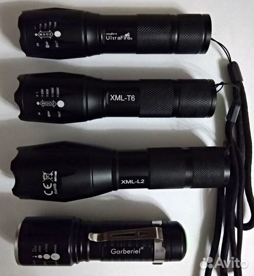 Фонарь на светодиоде XML - T6