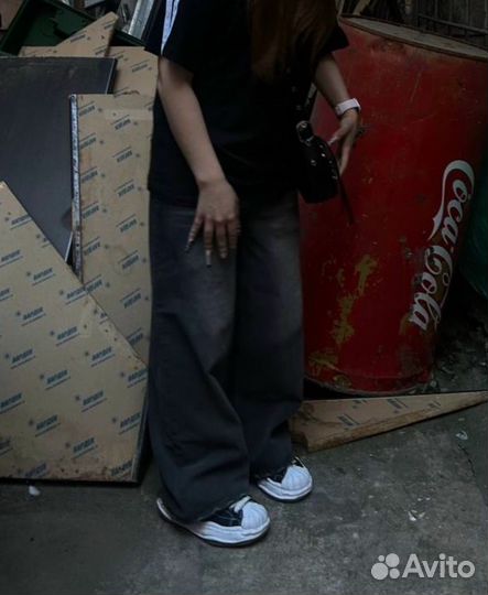 Джинсы широкие y2k