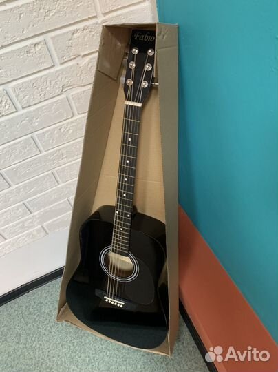 Гитара Fabio SA 105 BK + чехол