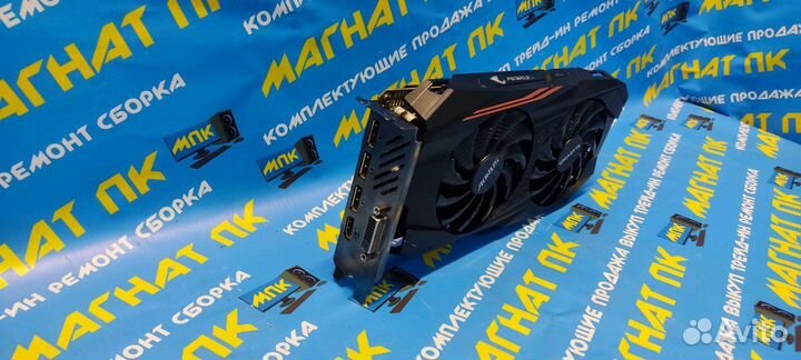 Видеокарта gigabyte AMD Radeon RX 580 aorus 4GB