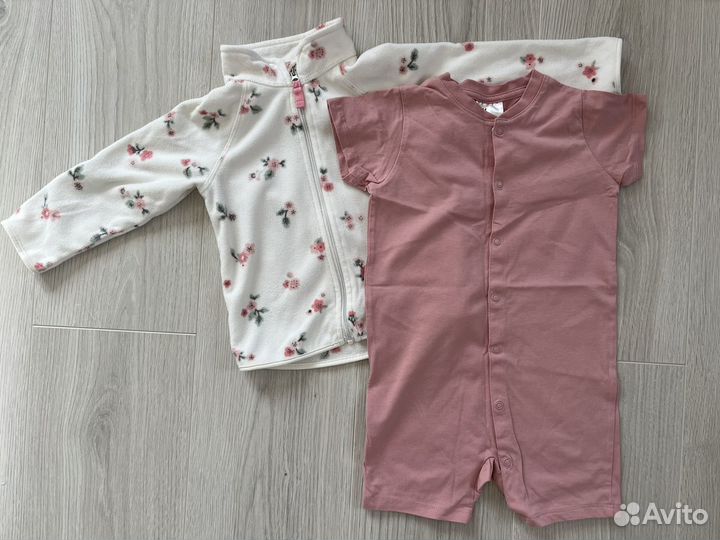 Одежда для девочки пакетом 86 размер H&M