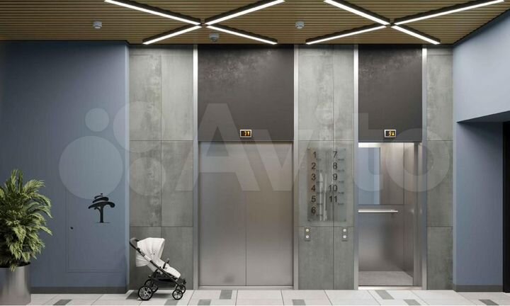 1-к. квартира, 40,3 м², 4/11 эт.