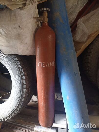 Баллон гелий-10литров + адаптер