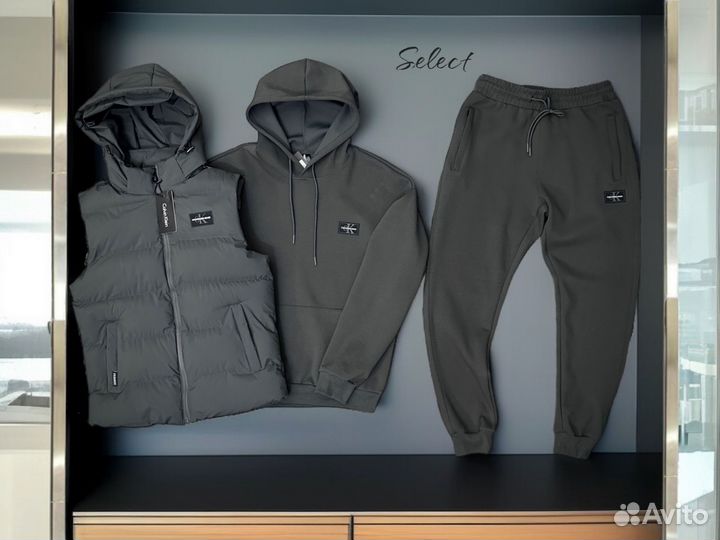 Спортивный костюм тройка Calvin Klein