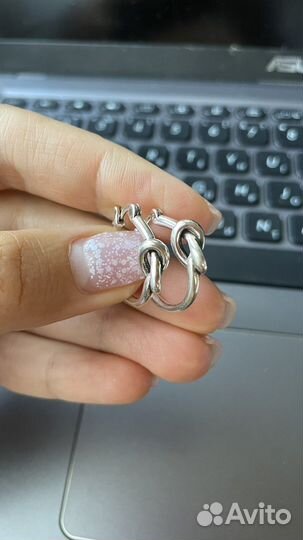 Серьги под celine