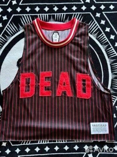 Drop dead майка женская XS