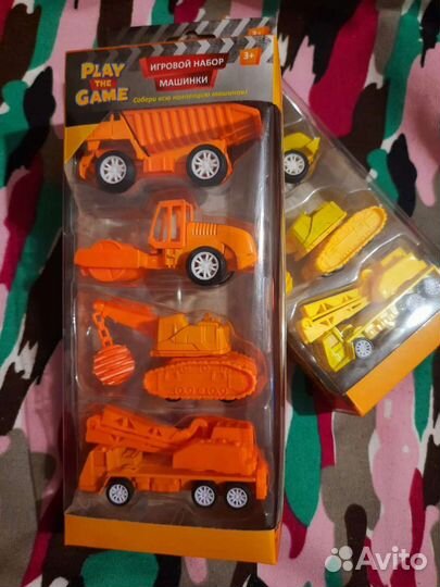 Набор машинок из 4шт
