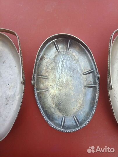 Конфетница мельхиор