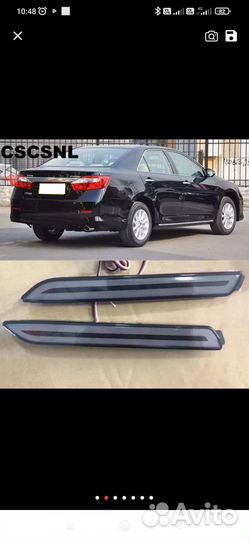 Задние катафоты светодиодные для Тойота Камри50