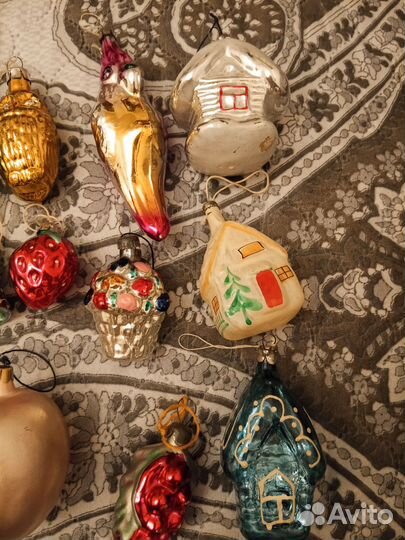 Елочные игрушки СССР