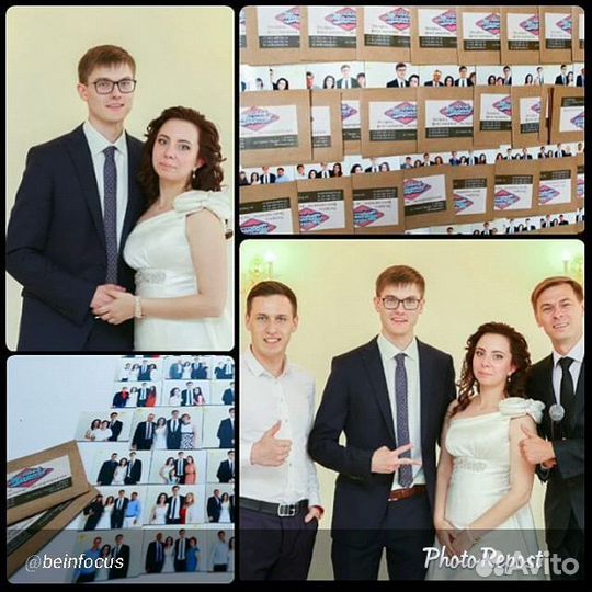 Подарки для гостей на свадьбе. Фотомагниты