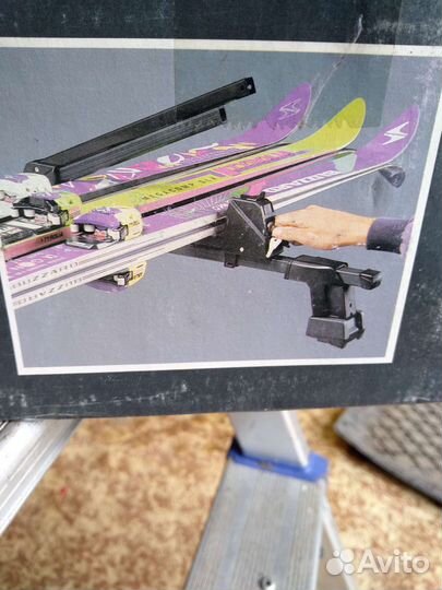 Крепления для лыж на авто лада