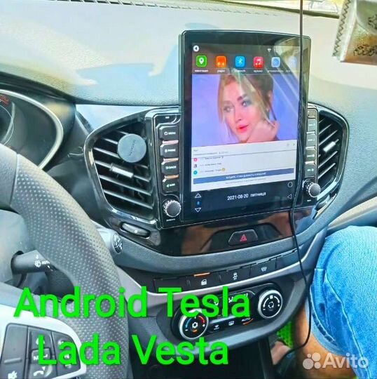 LADA vesta магнитола Android Tesla с гарантией