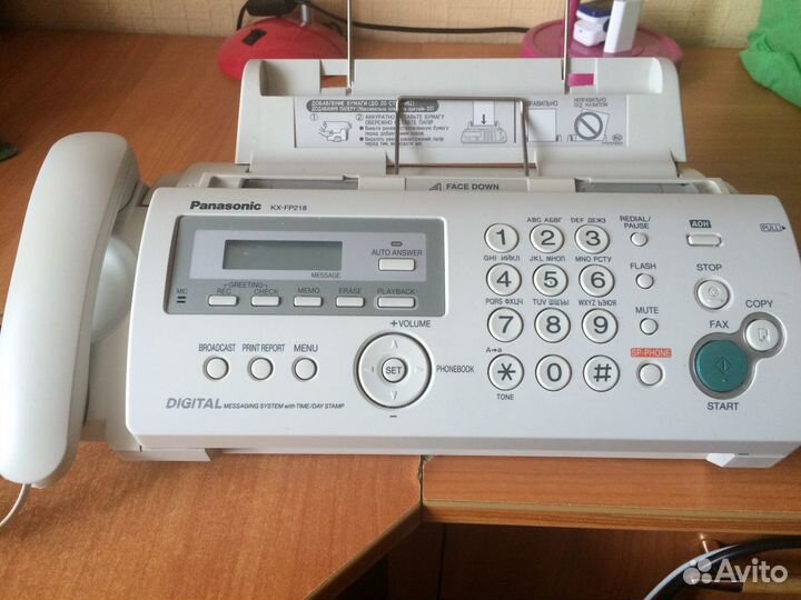 Факс Panasonic KX-FP218