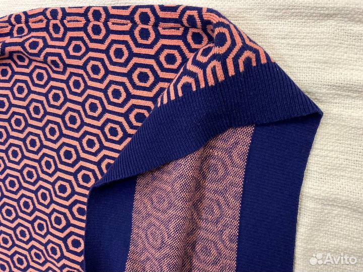 Трикотажная двойка; топ пог 67см,кардиган пог 70см