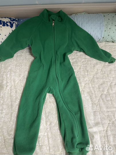 Флисовый полукомбенизон