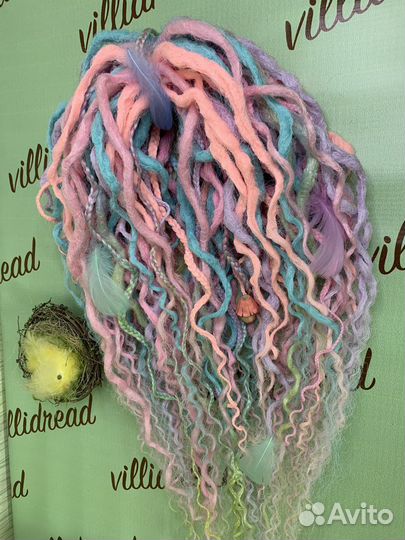 Комплект де косы и дреды