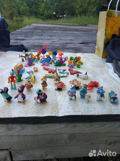 Игрушки из киндер сюрприза 90х