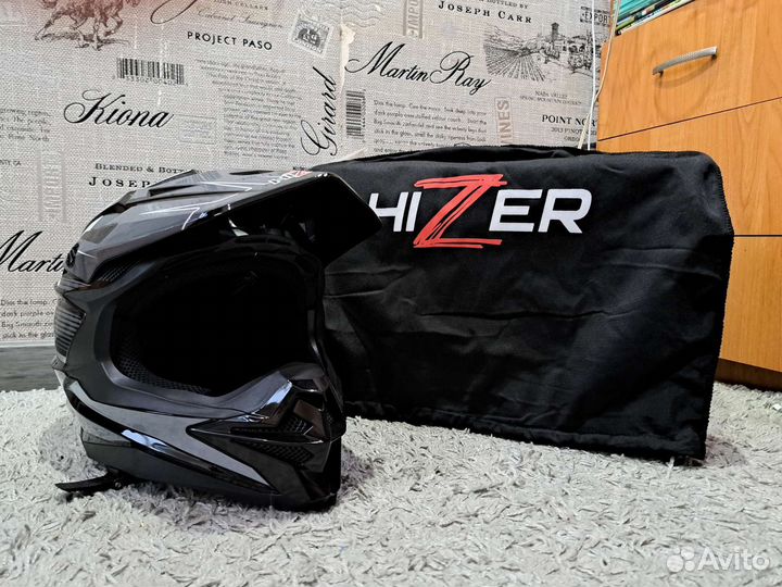 Шлем для мотокросса hizer