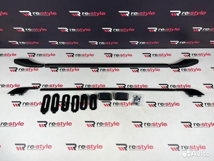 Рейлинги Toyota Land Cruiser 100 Черные N2105