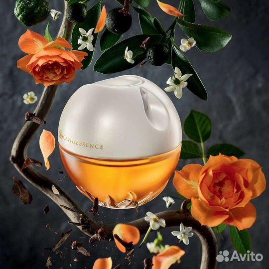 Любителям мимозы духи Инкандесенс Эйвон