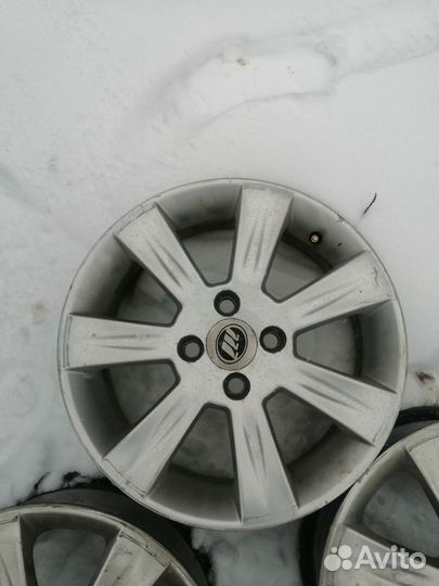 Литые диски с резиной r 15 4 100