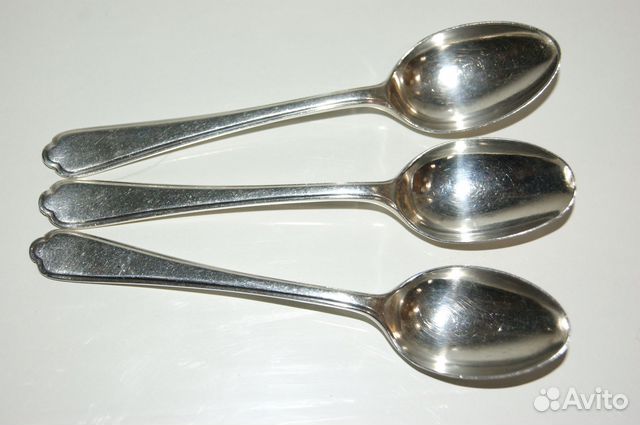 Комплект Ложки серебро 925 англия 1949г Walker & H