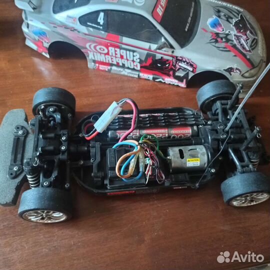 Rc модель tamiya nissan silvia tt-01