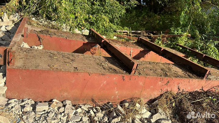 Понтон железный