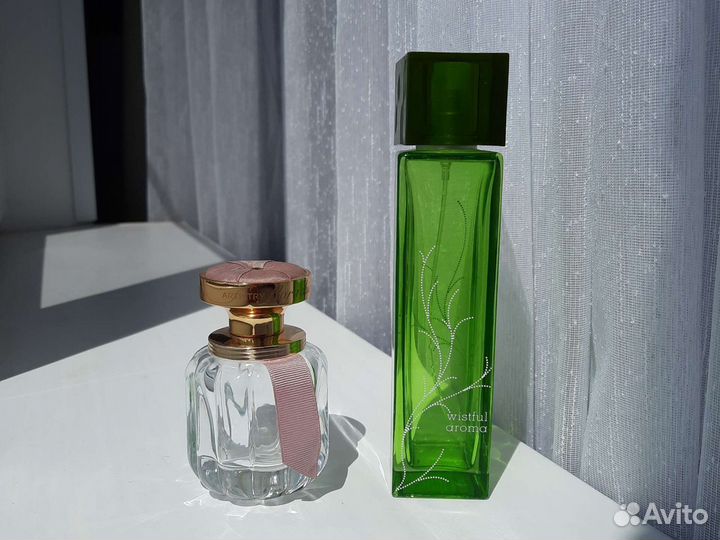 Красивые флаконы от духов с ароматом Amway