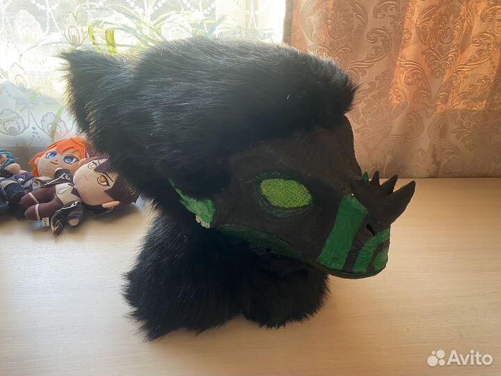 Маска раптора фурри