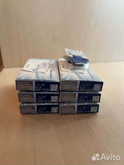 Линзы контактные Aquvue Oasys 2 недельные