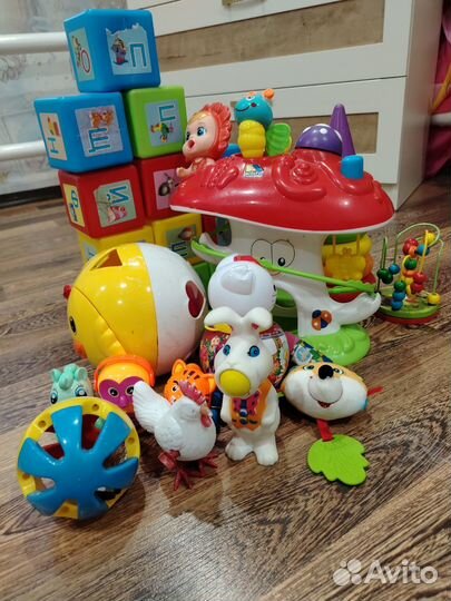 Развивающие игрушки от 1 года пакетом