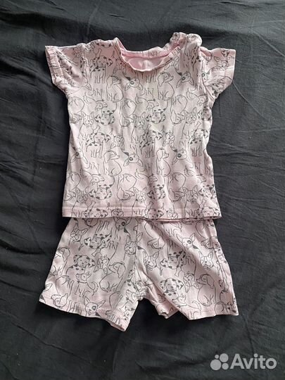 Вещи пакетом на малыша (девочку) 9-12 мес 74-80