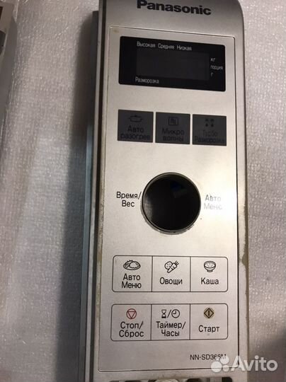 Свч Panasonic по запчастям