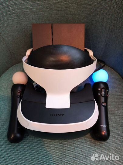 Шлем sony ps4 + камера + 2 Move+400игр