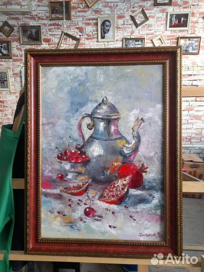 Картина маслом на холсте натюрморт