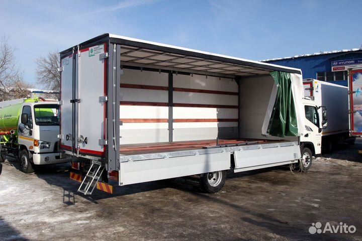 Тентованный грузовик СибЕвроВэн на Hyundai Mighty EX8, 2024