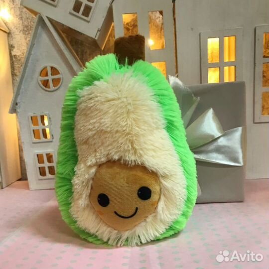 Авокадо мягкий 25 см игрушка