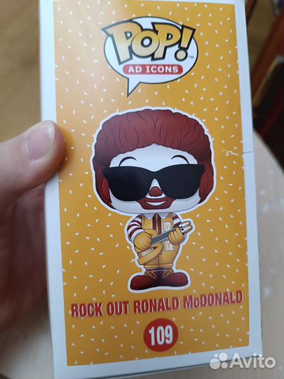 Funko pop Rock Out Ronald Mcdonald