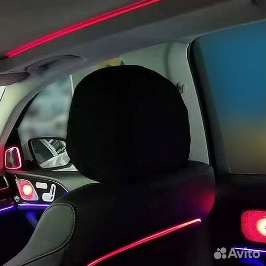 Подсветка сидений на Mercedes-Benz GLE GLS