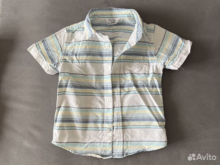 Рубашка на мальчика 104