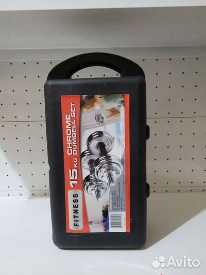 Гантели каждая по 7.5 кг. 2 шт